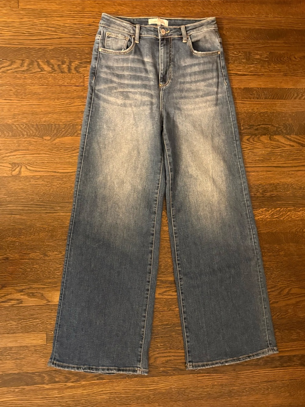 Risen jeans wide leg high rise 9/29 excellent